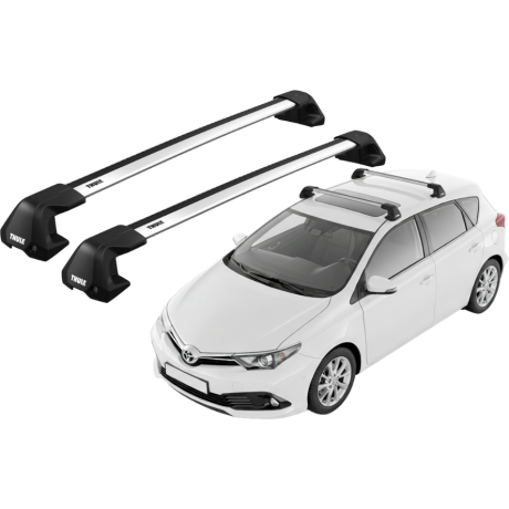 Barras THULE EDGE Flush para autos TOYOTA Auris 2013 a 2019