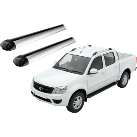Barras THULE EVO AeroBar para camioneta TATA Xenon desde 2009 negro