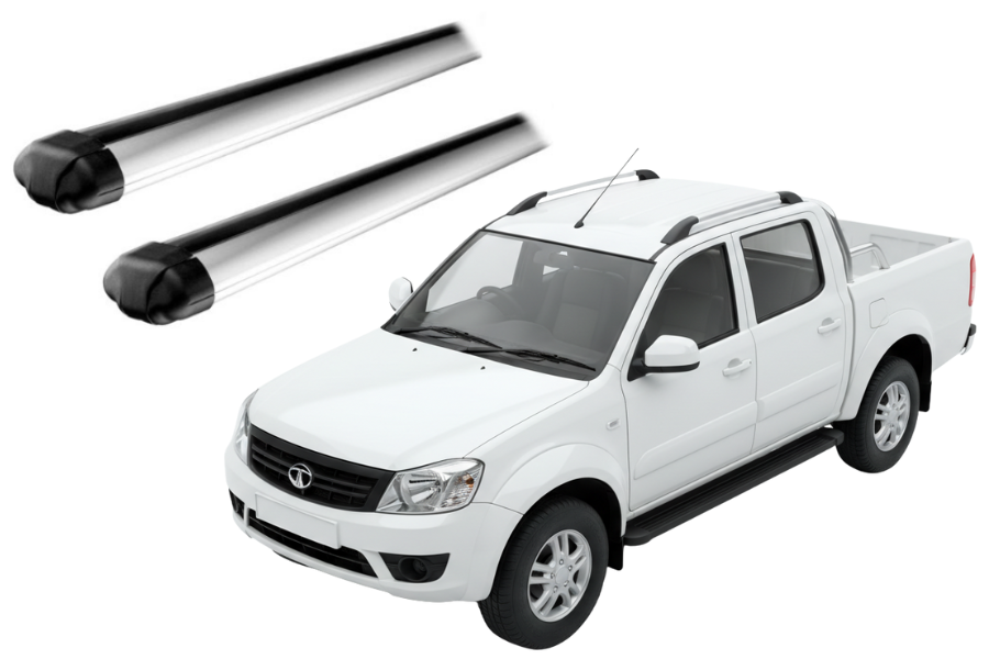 Barras THULE EVO AeroBar para camioneta TATA Xenon desde 2009 negro