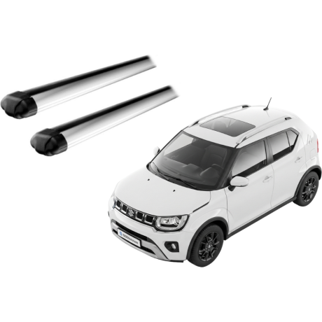 Barras THULE EVO AeroBar para autos SUZUKI Ignis desde 2016 - 2024 negro