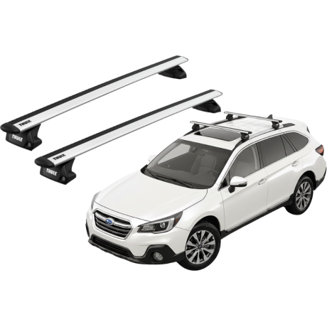 Barras THULE EVO WingBar para autos SUBARU Outback 2014 a 2020