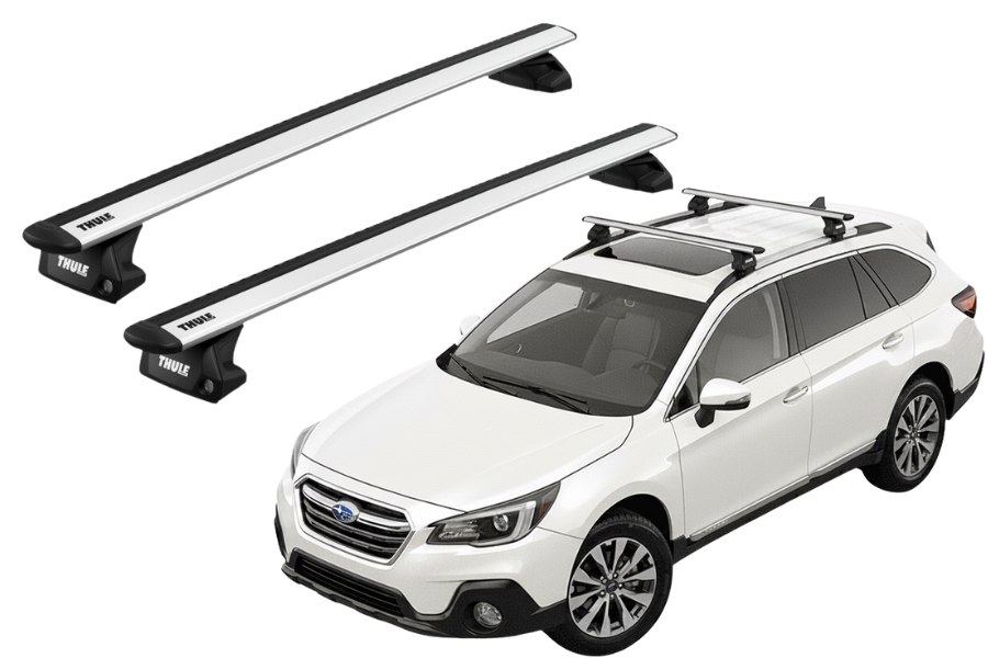 Barras THULE EVO WingBar para autos SUBARU Outback 2014 a 2020