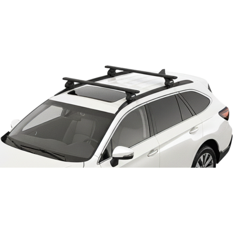 Barras THULE EVO WingBar para autos SUBARU Outback 2014 a 2020 negro
