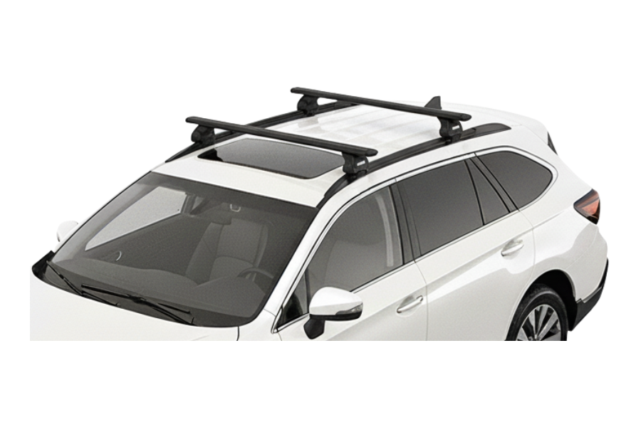 Barras THULE EVO WingBar para autos SUBARU Outback 2014 a 2020 negro