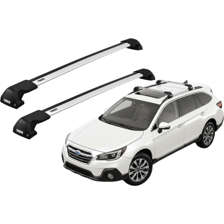 Barras THULE EDGE Flush para autos SUBARU Outback 2014 a 2020