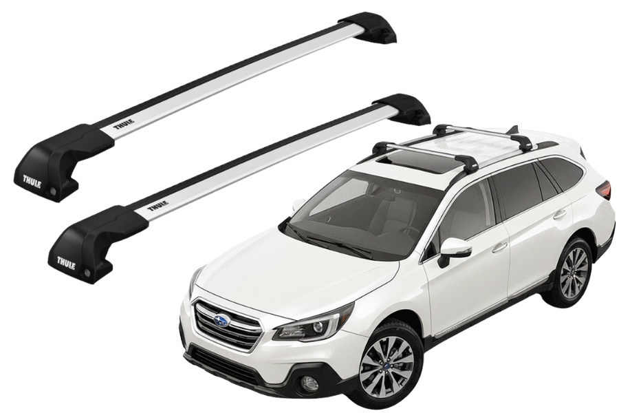 Barras THULE EDGE Flush para autos SUBARU Outback 2014 a 2020