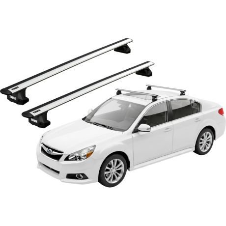 Barras THULE EVO WingBar para autos SUBARU Legacy V 2009 a 2014