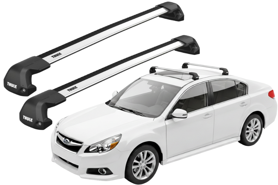 Barras THULE EDGE Flush para autos SUBARU Legacy V 2009 a 2014