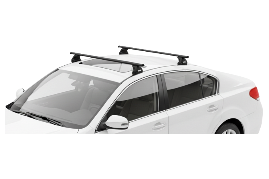 Barras THULE EVO SquareBar para autos SUBARU Legacy V 2009 a 2014