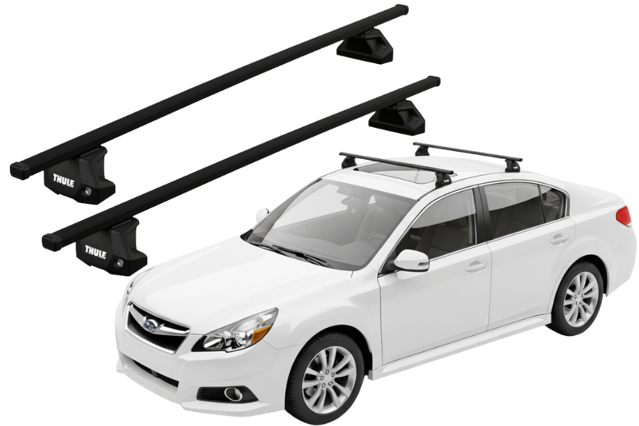Barras THULE EVO SquareBar para autos SUBARU Legacy V 2009 a 2014