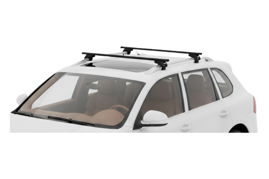 Barras THULE EVO SquareBar para autos PORSCHE Cayenne 2002 a 2009