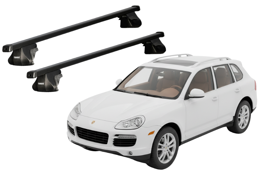 Barras THULE SmartRack para autos PORSCHE Cayenne 2002 a 2009