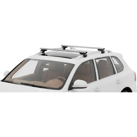 Barras THULE SmartRack XT AluBar para autos PORSCHE Cayenne 2002 a 2009