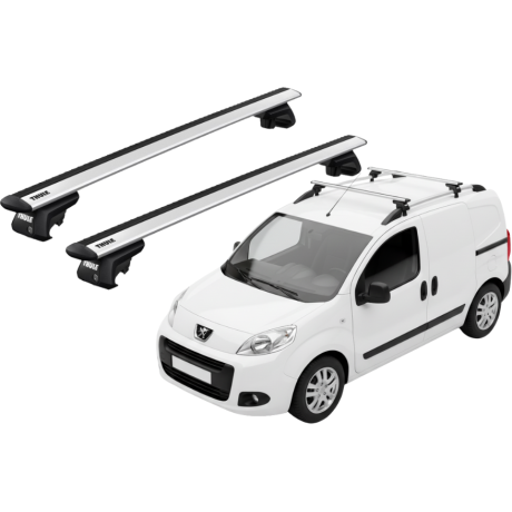 Barras THULE EVO WingBar para Van PEUGEOT Bipper desde 2008