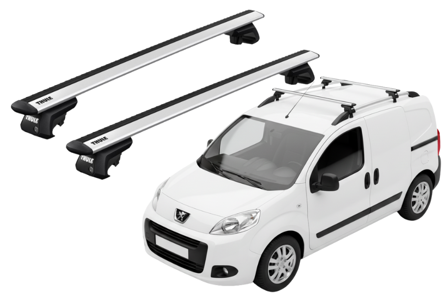 Barras THULE EVO WingBar para Van PEUGEOT Bipper desde 2008