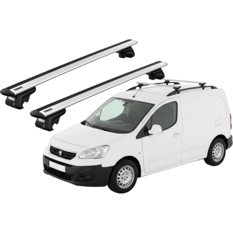 Barras THULE EVO WingBar para Van PEUGEOT Partner 2008 a 2018