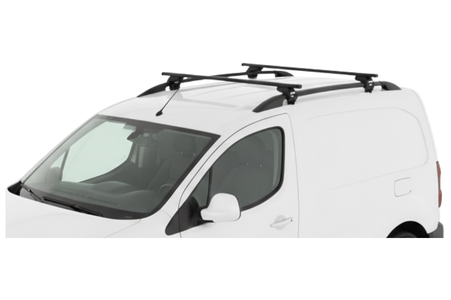 Barras THULE EVO SquareBar para Van PEUGEOT Partner 2008 a 2018