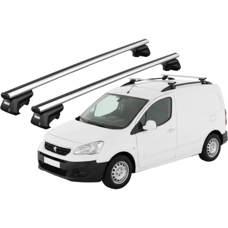 Barras THULE SmartRack XT AluBar para Van PEUGEOT Partner 2008 a 2018