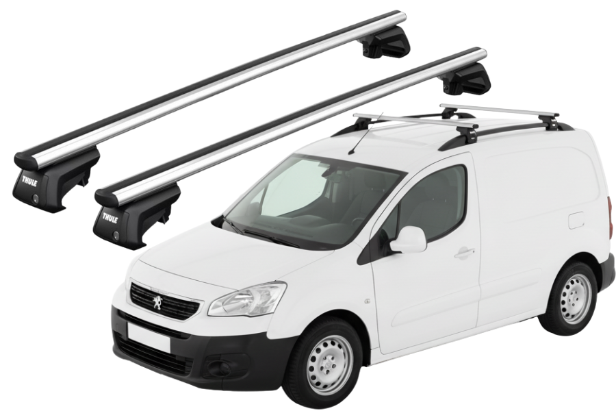 Barras THULE SmartRack XT AluBar para Van PEUGEOT Partner 2008 a 2018