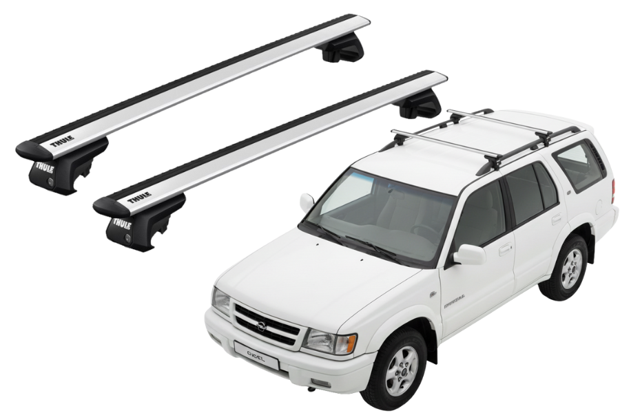 Barras THULE EVO WingBar para autos OPEL Monterey 1993 a 1997