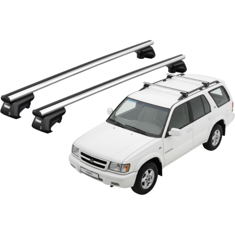 Barras THULE SmartRack XT AluBar para autos OPEL Monterey 1993 a 1997