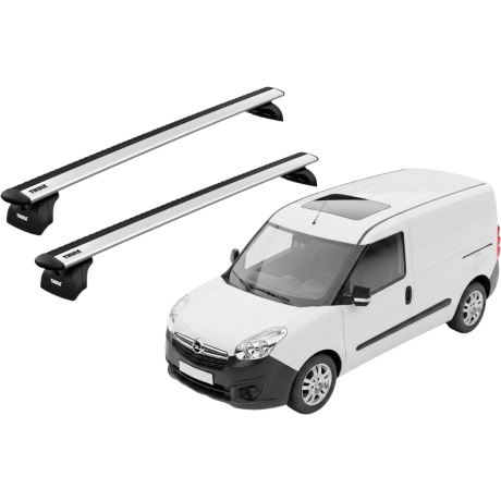 Barras THULE WingBar para Van OPEL Combo 2012 a 2018