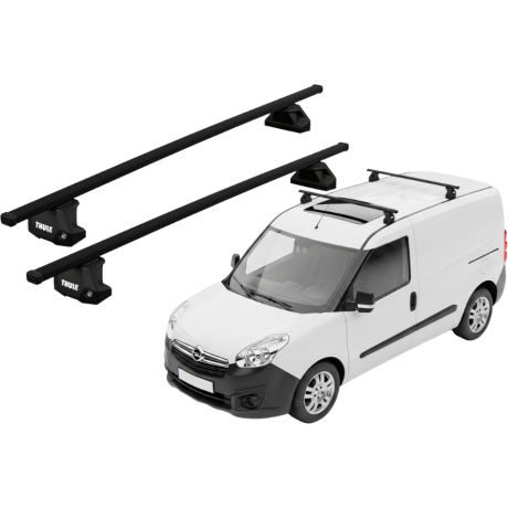 Barras THULE EVO SquareBar para autos MERCEDES BENZ GLE (C292) desde 2015-2019