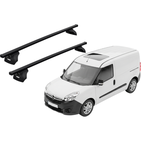 Barras THULE SquareBar para Van OPEL Combo 2012 a 2018