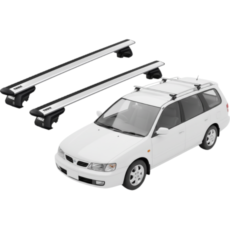 Barras THULE EVO WingBar para autos NISSAN R´Nessa 1998 a 2001
