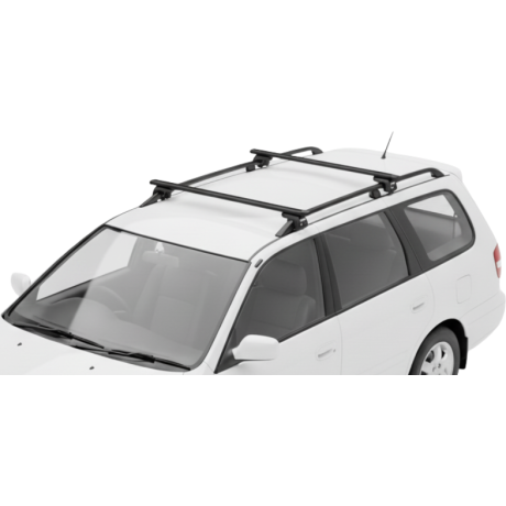 Barras THULE EVO WingBar para autos NISSAN R´Nessa 1998 a 2001 negro