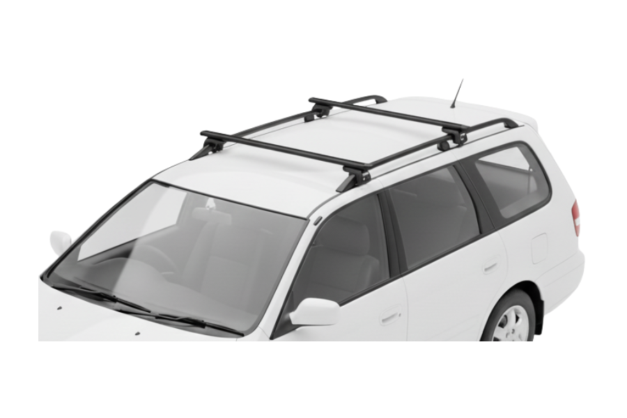 Barras THULE EVO WingBar para autos NISSAN R´Nessa 1998 a 2001 negro