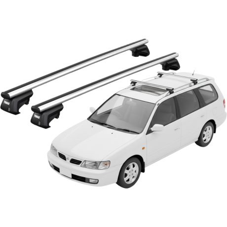 Barras THULE SmartRack XT AluBar para autos NISSAN R´Nessa 1998 a 2001