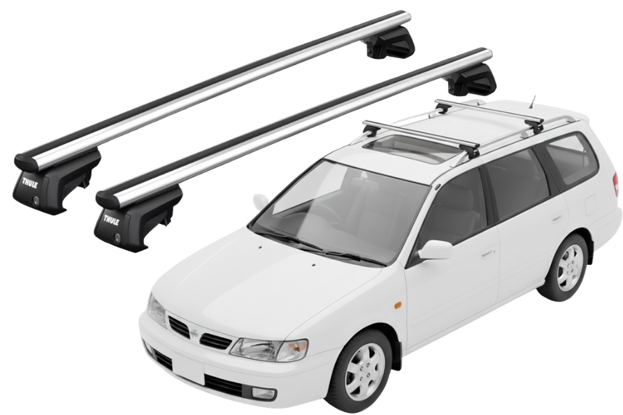 Barras THULE SmartRack XT AluBar para autos NISSAN R´Nessa 1998 a 2001