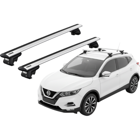 Barras THULE EVO WingBar para autos NISSAN Qashqai 2014 a 2022