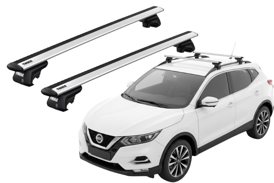 Barras THULE EVO WingBar para autos NISSAN Qashqai 2014 a 2022