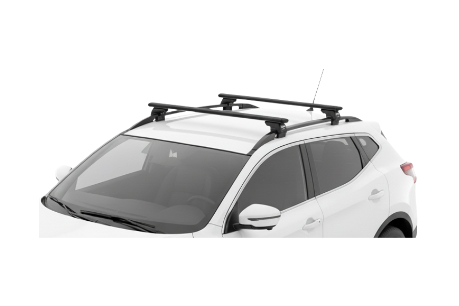Barras THULE EVO WingBar para autos NISSAN Qashqai 2014 a 2022 negro