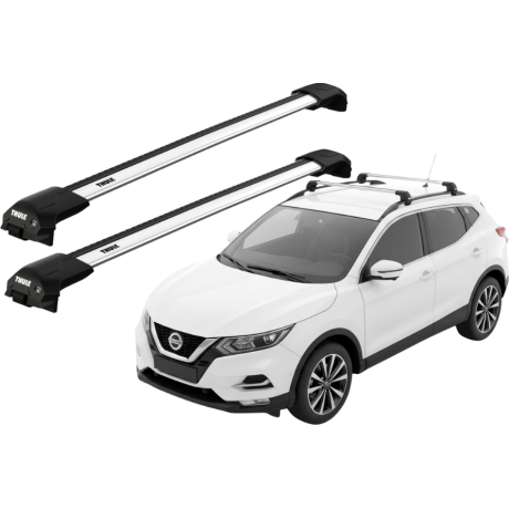 Barras THULE EDGE Flush para autos NISSAN Qashqai 2014 a 2022