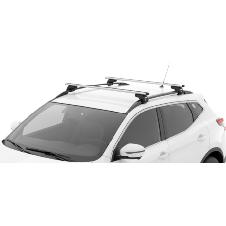 Barras THULE SmartRack XT AluBar para autos NISSAN Qashqai 2014 a 2022