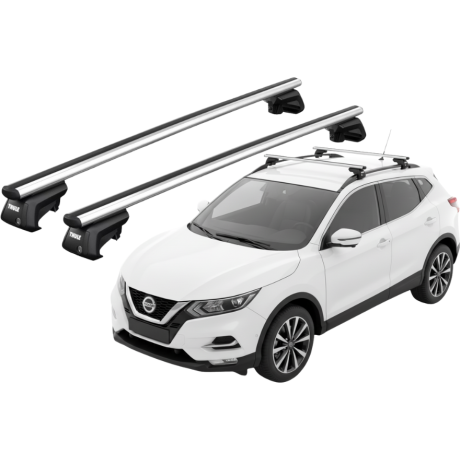 Barras THULE SmartRack XT AluBar para autos NISSAN Qashqai 2014 a 2022