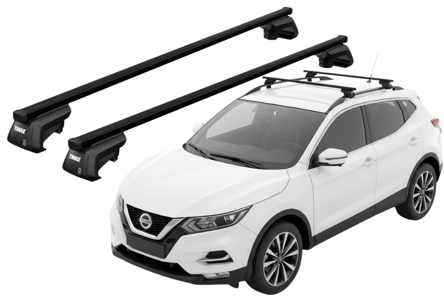 Barras THULE SmartRack XT para autos NISSAN Qashqai 2014 a 2022
