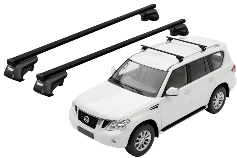 Barras THULE SmartRack XT para autos NISSAN Patrol GR (Y61) 2005 a 2013