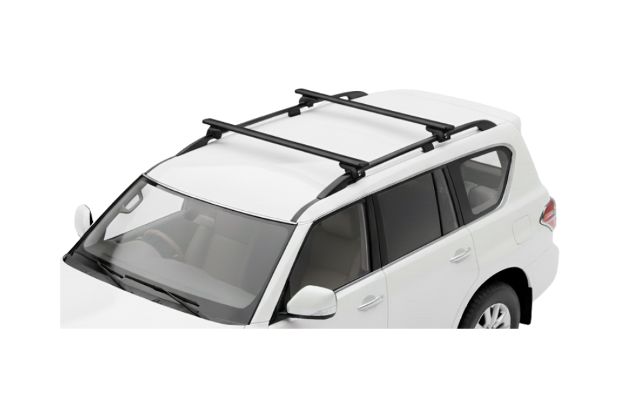 Barras THULE EVO WingBar para autos NISSAN Patrol GR (Y61) 2005 a 2013 negro