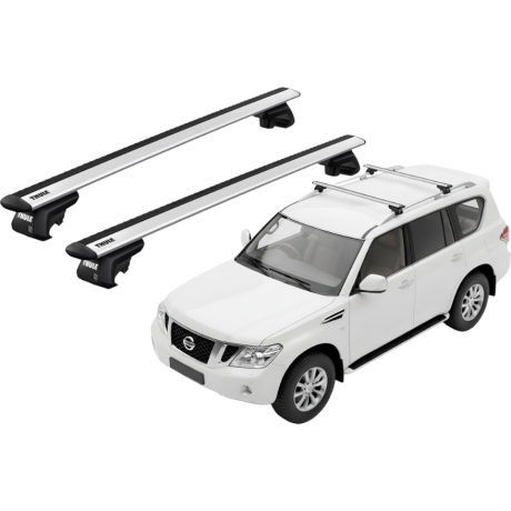 Barras THULE EVO WingBar para autos NISSAN Patrol GR (Y61) 2005 a 2013