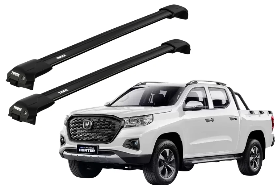 Barras THULE EDGE Flush Black para CHANGAN Hunter desde 2021 -