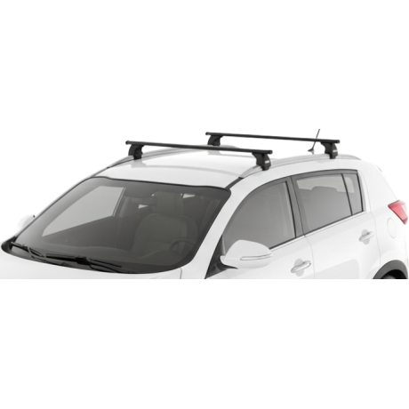 Barras THULE EVO SquareBar para autos KIA Sportage 2010 a 2016