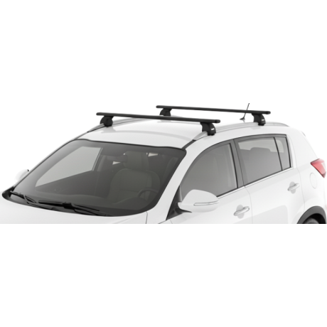 Barras THULE EVO WingBar para autos KIA Sportage 2010 a 2016 negro