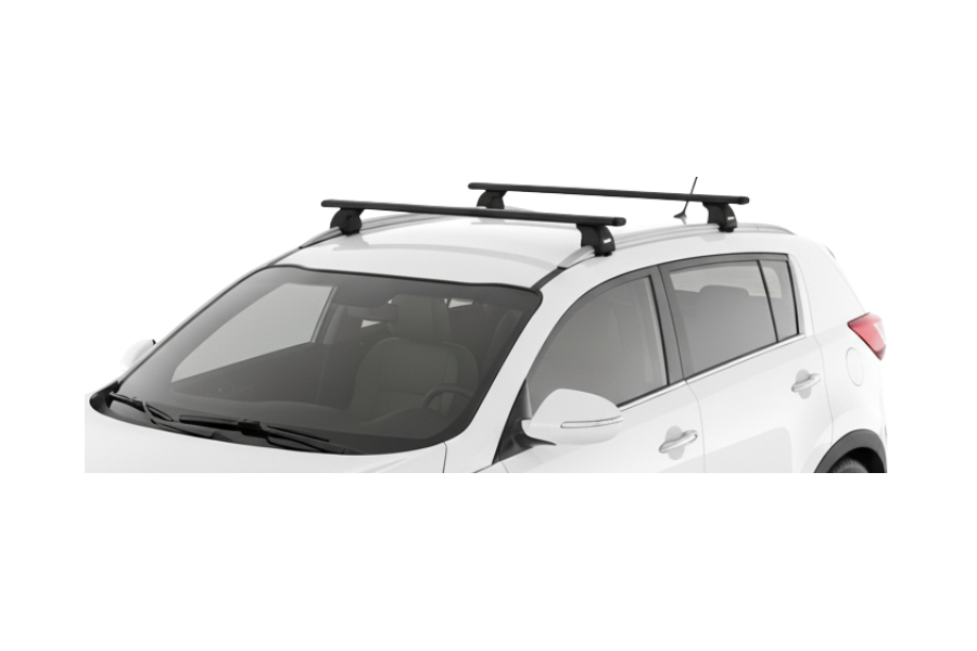 Barras THULE EVO WingBar para autos KIA Sportage 2010 a 2016 negro