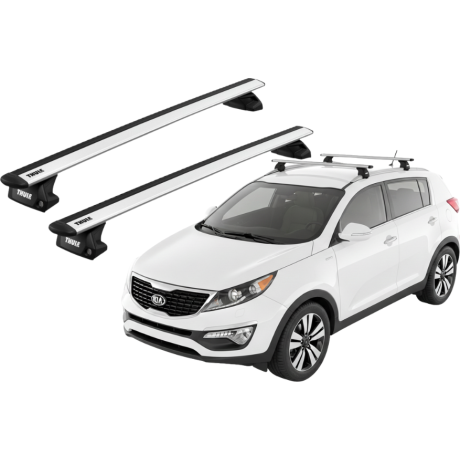 Barras THULE EVO WingBar para autos KIA Sportage 2010 a 2016