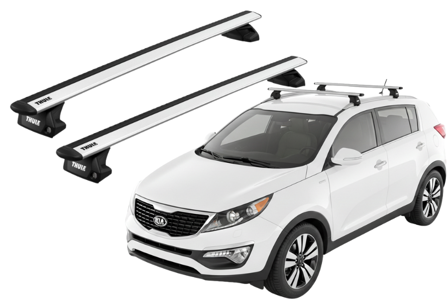 Barras THULE EVO WingBar para autos KIA Sportage 2010 a 2016