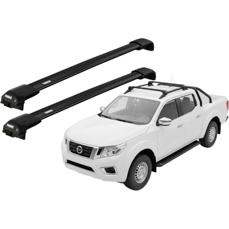 Barras THULE EDGE Flush para camioneta NISSAN NP300 (D23) desde 2015 negro